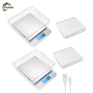 [chulisia] Kitchen Scale Portable Weighing Scale Food Scale for Cafe Shop Baking Home