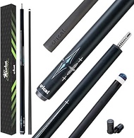 CRICAL Carbon Fiber Pool Cue Set 12.5mm Tip 58-inch Professional Pool Stick Set for Adults Full Carb