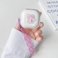 Dễ thương phim hoạt hình rõ ràng Earbuds bìa cho ANKER SoundCore r50i NC Vòng tay đáng yêu Tai nghe