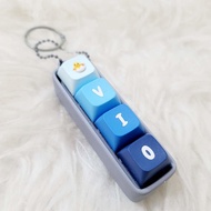 Customised Keyboard Keychain – Clicky Keycap Fidget Clicker Keychain - MANY COLOURS & EMOJIS