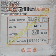 PVC REDUCER SOCK 1" X 3/ 4" TRILLION PRICE FOR 1 BOX (220 PCS)