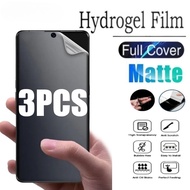 3Pcs Anti scratch Matte Soft Hydrogel Film For HMD Atlas Aura Crest Hyper Pulse Pulse+ Ridge Skyline