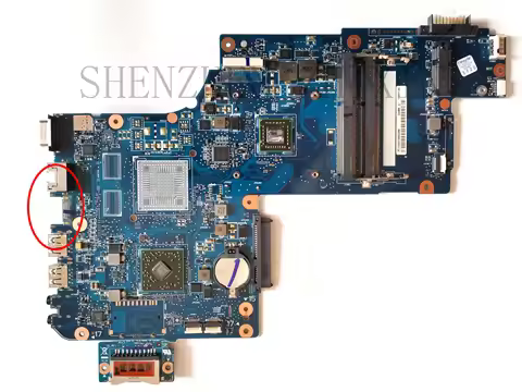 For Toshiba Satellite C870 L870 C870D C875D L875D Laptop Motherboard with EM1200 CPU H000042190 H000