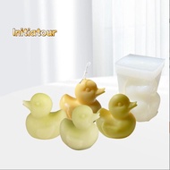 [Initiatour-t] 3D Little Yellow Du Candle Silicone Mold DIY Du Crystal Epoxy Resin Mould Animal Cand