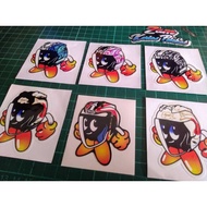 STICKERS ARAI CARTOON STICKER PRINT LAMINATED STICKER MOTOR HELMET TOP BOX ALUMINIUM ARAI STICKER