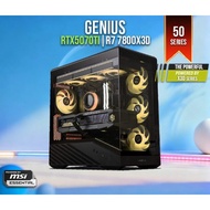 INVADER GENIUS G08 | RTX 5070Ti | Ryzen 7 7800X3D GAMING DESKTOP