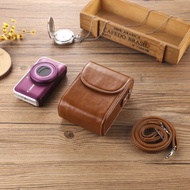 [Hot]PU leather digital camera bag case for Panasonic Lumix DC-TZ90 TZ100 tz90 TZ80 tz70 TZ60 tz57 t