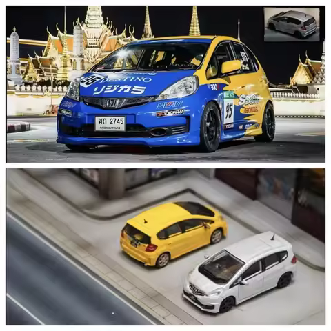 SW 1:64 JAZZ GE8 RS SPOON / EG6 Diecast Model Car