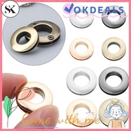 SK Eyelet Button Ornament Accessories Luggage Hardware Alloy Grommets Leathercraft Metal Eyelets