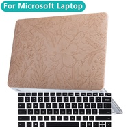 New Unique case for Microsoft Surface Laptop 13.5 15 inch Go 2 3 4 5 Embossing case Accessories Skin