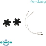 JENNIFERDZSG Audio Splitter for Tablet MP3 MP4 1 Male to 5 Female Headphone Port 3.5 Jack Share Adap