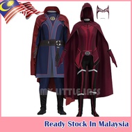 MYLITTLELASS Superheroes Avengers Dr.Strange Wanda Maximoff Witch Lycra Costume For Kids Adult