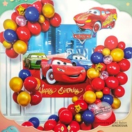 [[New Collection]] Cars McQueen Balloon Decoration set Cars McQueen hbd Balloon Decoration Package