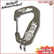 [Official] 2D COSPA Girls & Panzer Final Chapter Anzio High School Metal Carabiner 【Direct from Jap