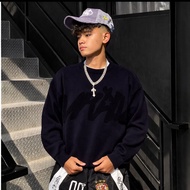 WP Company - Knitwear BOXY Luster FullCollor Football Knit Unisex Sweater / Men's & Women's Knitted 