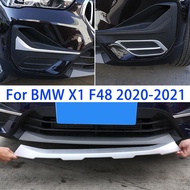 ABS Chrome Bumper Guard Plate Front Fog Lamp Grille Decoration Frame Exterior Modification Accessori