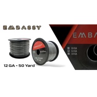12 awg embassy speaker cable car audio cable