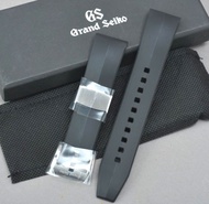Grand Seiko GS 冠藍獅Evolution 9 黑色錶帶  (內尺寸 22mm & 日本產)(想找絕版/特別版/限量版瑞士，德國，意大利，美國，日本手錶可以到本網店查詢)