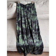 Mulberry Silk Printed Wide-Leg Pants - Elegance for Women | H10HK0018