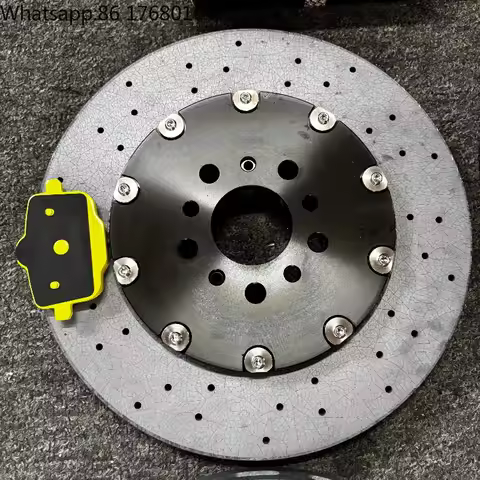 Car Brake System Carbon Ceramic Disc Customized Size CCB Long Fiber for porsche 996 911 991 997 AUDI