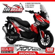 Decal Adv 160 Full Body Sticker Honda Adv 160 PROSTREET