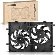 A-Premium Engine Radiator Cooling Fan Assembly Compatible with Lincoln MKZ 2007 2008 2009, V6 3.5L, 