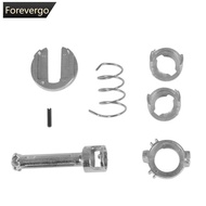 FOREVERGO 7Pcs/Set Car Front Left Right Door Lock Cylinder Kit Replacement Parts For BMW E46 3 Serie