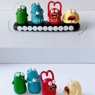 XIA Homemade Resin Clay Dopamine Monster Cute Home Decoration Decoration Car Interior Decoration Dec