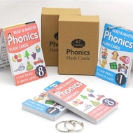 Phonics Flash Card Set Reading Practice Level 1-15 ️