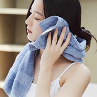 3 Strips Sanli Five Star Hotel Towel Pure Cotton White Face Wash Men Large Size Household Thickened 