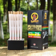 HONEYPUFF Brand 110mm Multicolor Horn Tube w-Type Filter 75pcs/Box 0105y