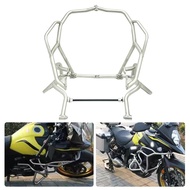 DL650 Highway Freeway Crash Bar Fuel Tank Protector For SUZUKI V-Strom 650 Upper&Lower Engine Guard 