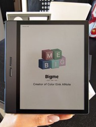 盒配件全齊有保養 Bigme B7 7吋彩色E-ink 電子閱讀器 (B7國際版)