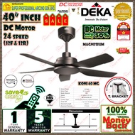 Deka Baby Fan KONI 40 inch Remote Control Ceiling Fan Magnesium