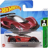 Hot Wheels - CZinger 21C - HW Green Speed 1/10 - HTC92 - Short Card - Hypercar - Dark Red - Mattel 2