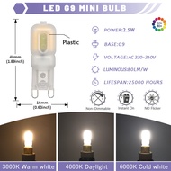 2Pcs G9 LED light 2.5W 3W 5W AC 220V 230V G9 E14 LED Lamp LED Corn Bulb SMD 2835 LED G9 Light Replac
