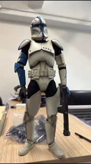 (N)開封品 無盒 眼見咁多 Sideshow Star Wars Republic Clone Lieutenant 星球大戰 白兵