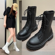 Korean Yuan Heightening Women's Shoes - Sizes 35-43 | Fashionable British Sole | Stylish Short Boots