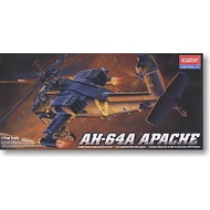 ACADEMY/ACADEMY 12488 AH-64A Apache Attack Helicopter Assembly 1/72