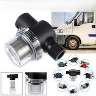 Water Pump Strainer Filter, Rv Replacement 1/2 Inch Twist-on Pipe Strainer Compatible With Wfco Or S