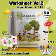 Worksheet for Preschool Children, Worksheet for 3 Year Old Children, Worksheet for 4 Year Old Childr