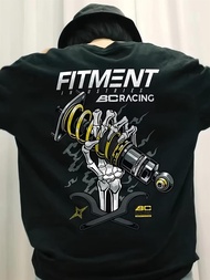 BC Racing Logo Unisex T-Shirt, Racing Suspension Graphic Tee for Car & Drift Enthusiasts