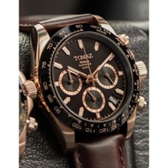 Tomaz Men's Watch GR02-D5 (Rose Gold/Black/Black)
