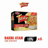 [Paket isi 6] Sedaap Tasty Mie Instan Bakmi Ayam Bag 129GR