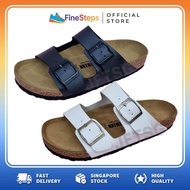 *SG Seller* Neckermann 8006 Women's Sandals Black White Silver Easy Wear Design Matches Casual Outfi