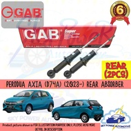 PERODUA AXIA D74A (2023~) GAB SUPER GAS SHOCK ABSORBER REAR 2PCS