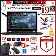 Lenovo P15 i9 10th Gen Workstation & Gaming Laptop | 64GB RAM | 1TB SSD | Quadro RTX 4000 | Touch