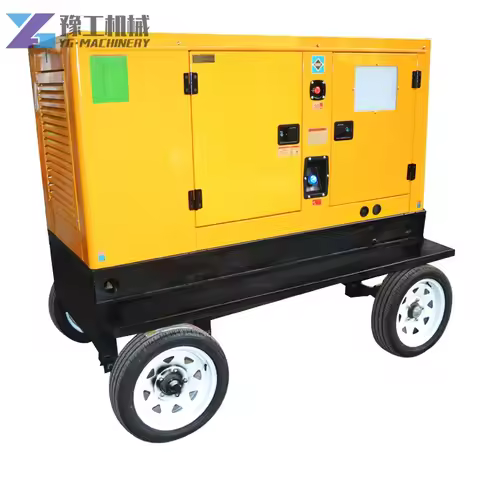 YG Mobile Electric Car Charger Generator Truck Generador Electrico Diesel 100kw 120kva 150kva Silent