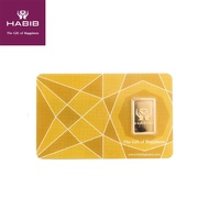 HABIB 2.5g 999.9 Gold Bar-LBMA Certified Gold Bar (Reddot)