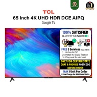 TCL 65 Inch 4K UHD HDR Google TV 65P635